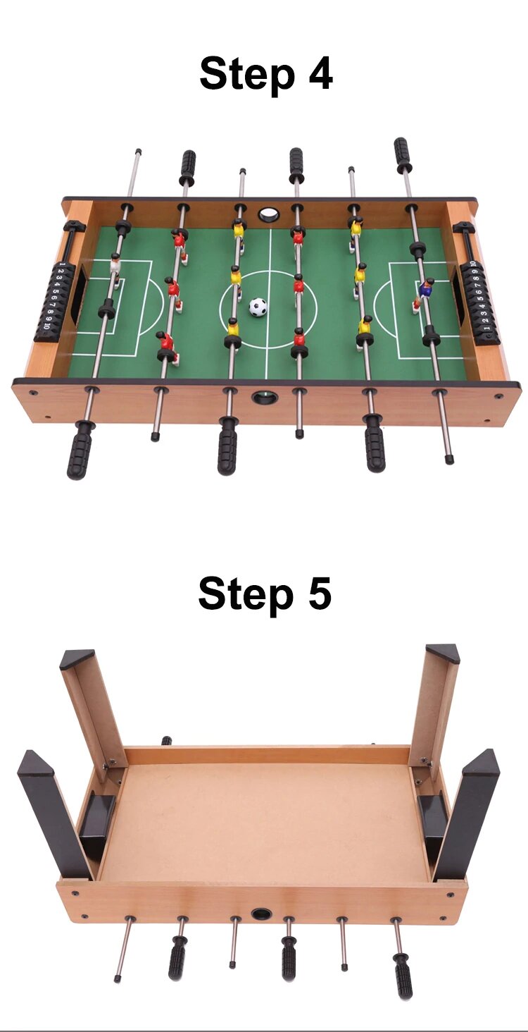 Игра настольный футбол кикер, напольный на ножках, 81х42х42 см, HG234 / SOCCER TABLE