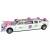 Металлическая машинка Che Zhi 1:32 «Chevrolet Camaro: Свадебный лимузин» CZ101, 23 см., инерционная, свет, звук / Микс