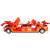 Металлическая машинка Che Zhi 1:32 «Chevrolet Camaro: Свадебный лимузин» CZ101, 23 см., инерционная, свет, звук / Микс