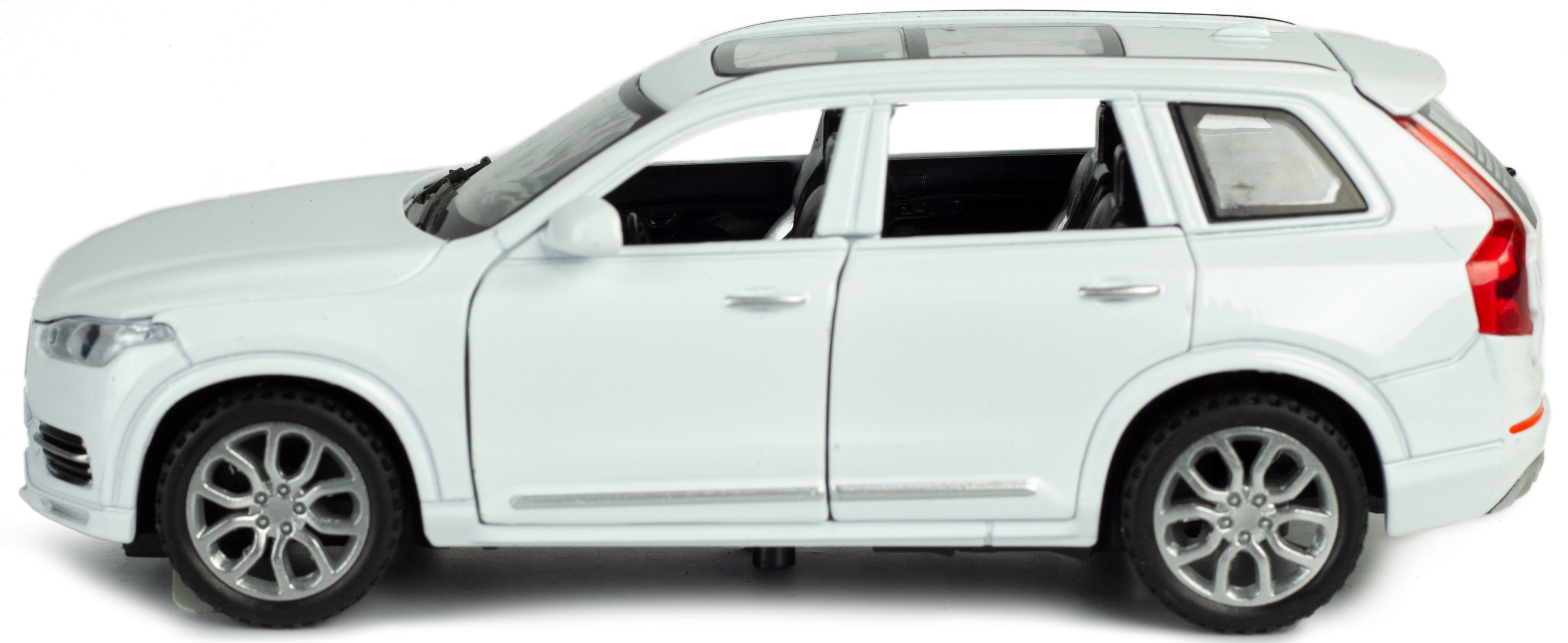 Машинка металлическая Wanbao 1:32 «Volvo XC 90» 15.5 см., 628D, инерционная, свет, звук / Микс