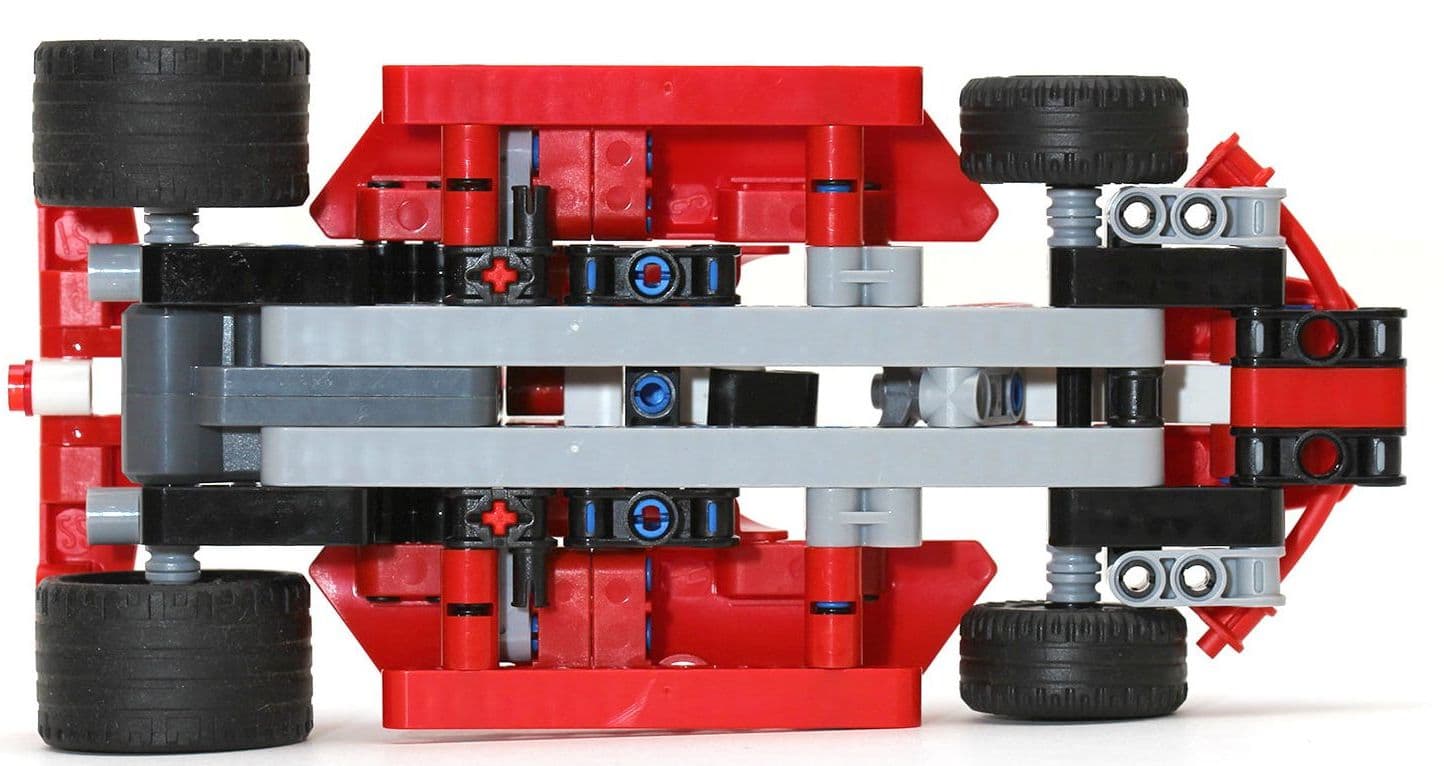Конструктор Decool «DAZZLING-RED» с инерционным механизмом 3412 (Technic 42011) / 158 деталей