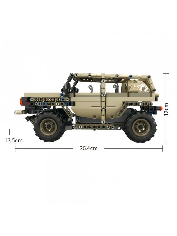 Конструктор MOULD KING «Военный Hummer» на радиоуправлении 13009 (Technic), 535 деталей