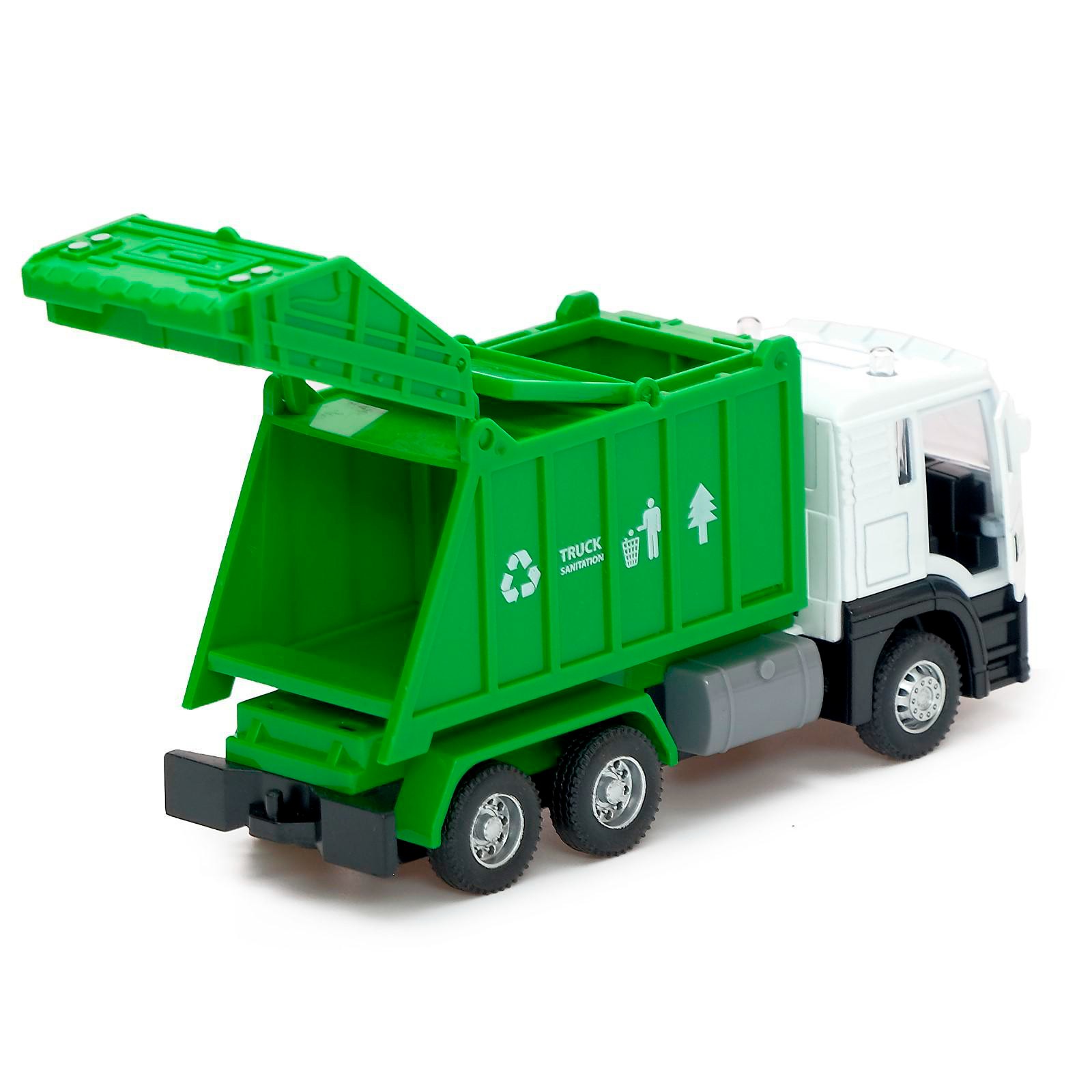 Парковка-Автосервис «Коммунальная служба» CLM-552 с машинкой и рацией, световые и звуковые эффекты