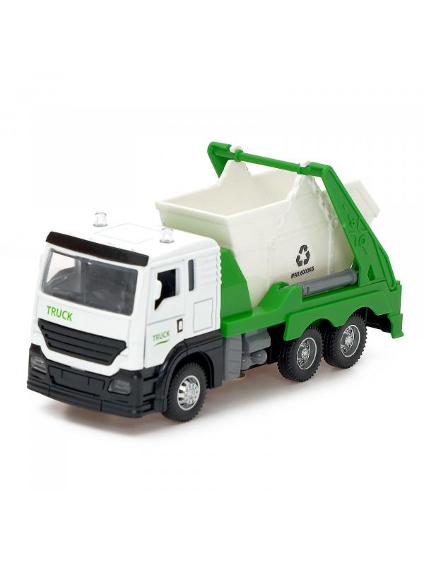 Парковка-Автосервис «Коммунальная служба» CLM-552 с машинкой и рацией, световые и звуковые эффекты