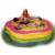 Детский надувной бассейн c надувным дном INTEX «Summer Colors» 56495 / 185х180х53см.