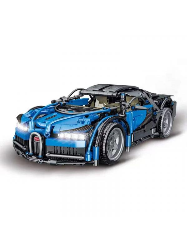 Конструктор MORK «Bugatti» 1:14 MOC 023001-1 (Technic 42083) / 1225 деталей