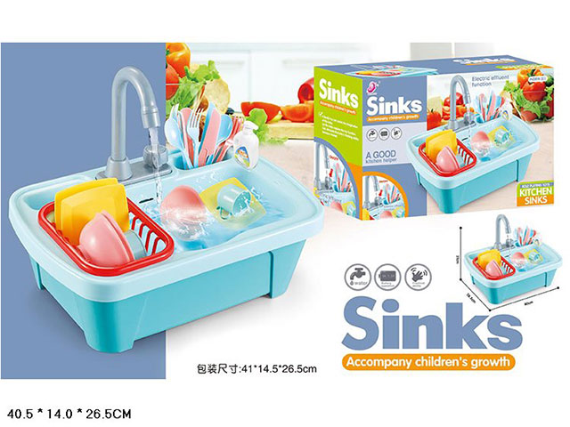 Детская кухонная мойка Sinks, игровой набор, высота 26 см