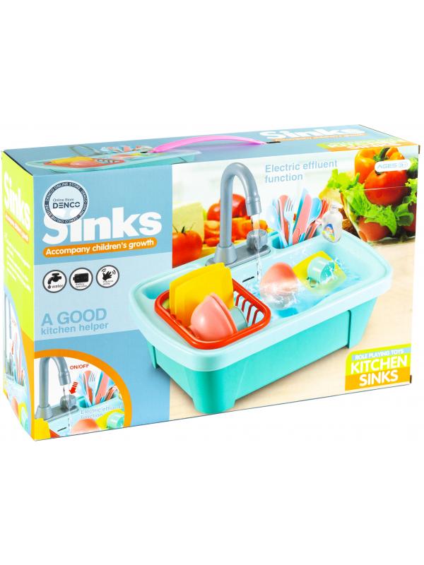 Детская кухонная мойка Sinks, игровой набор, высота 26 см