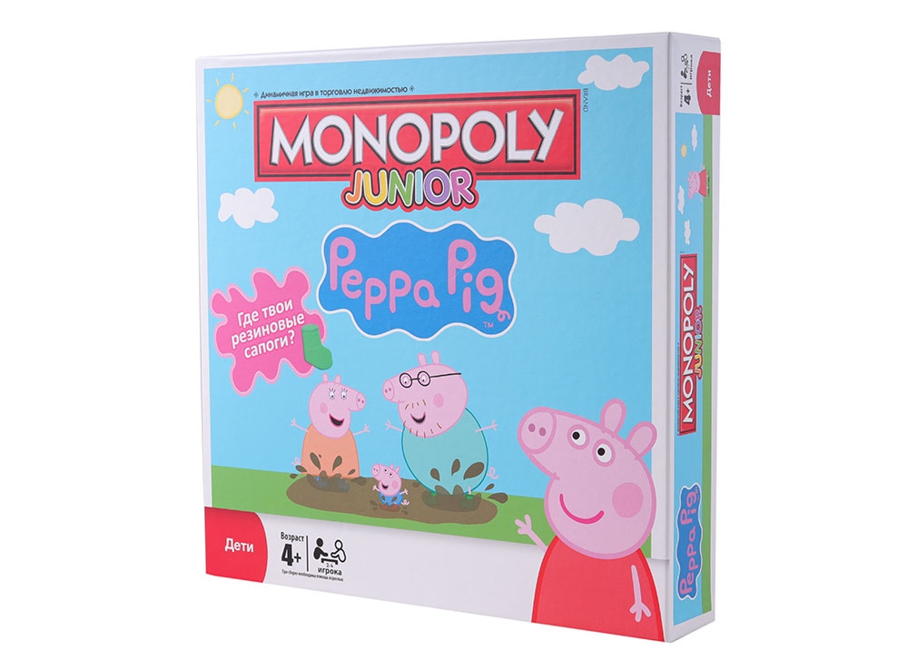 Настольная игра Монополия Свинка Пеппа (Peppa Pig)