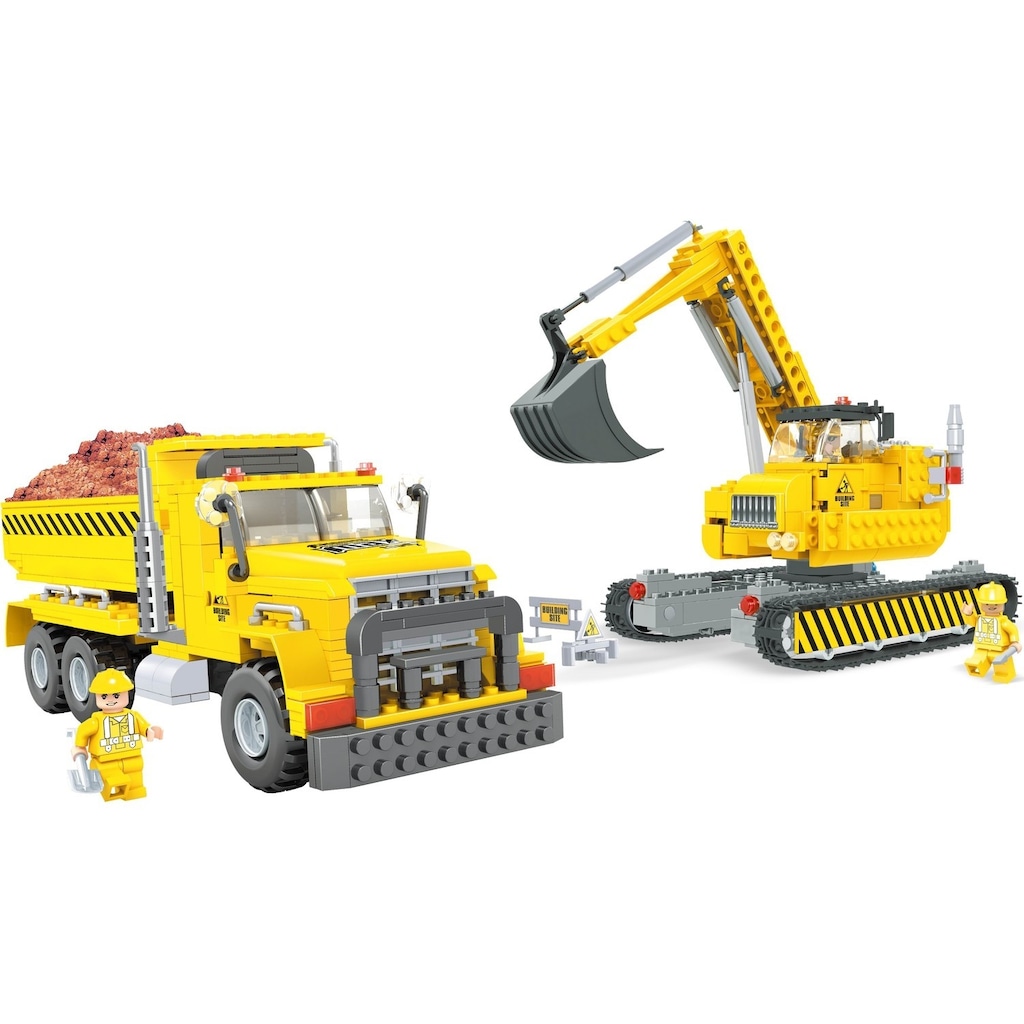 Конструктор «Строители» 29901 / 609 деталей