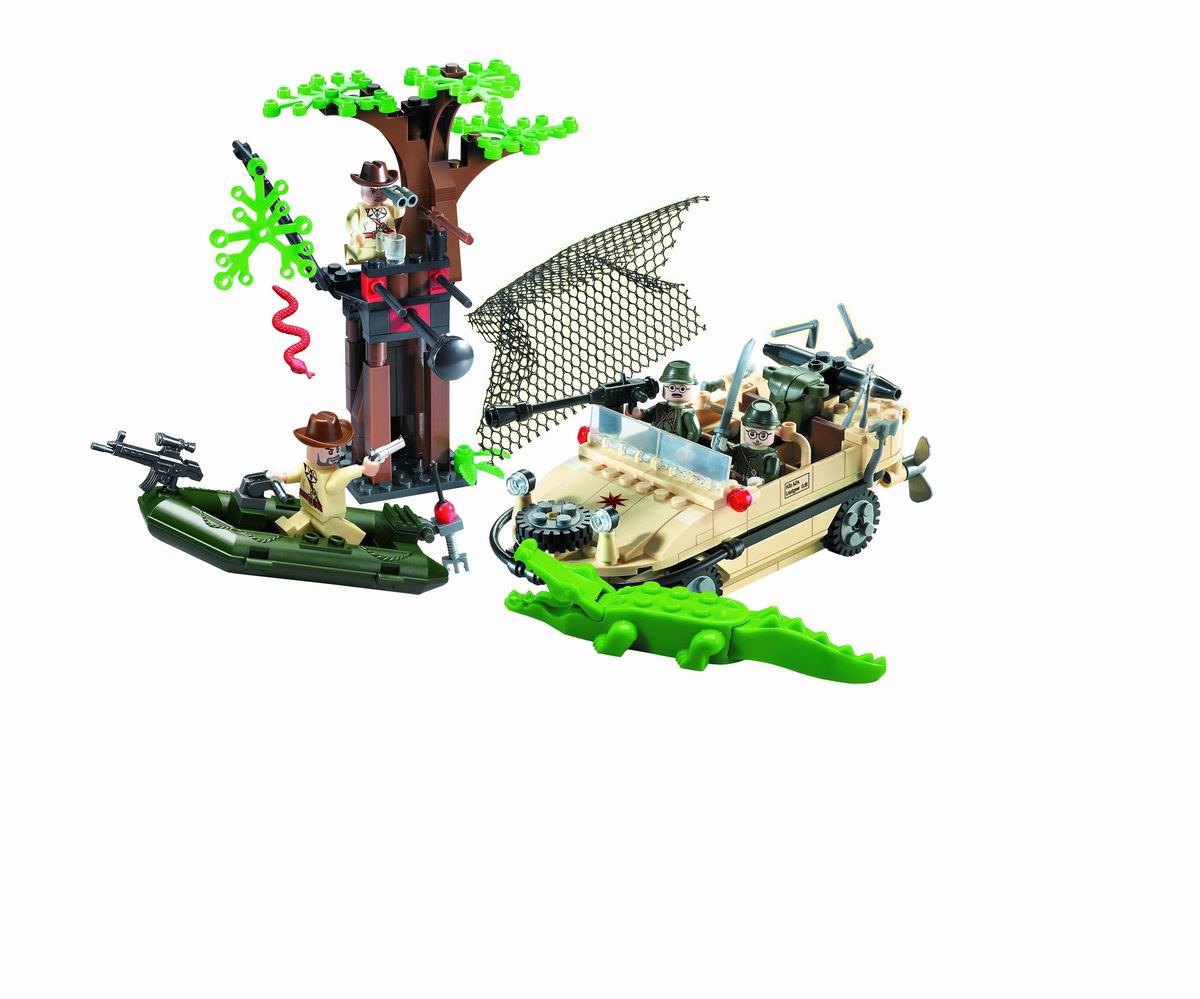 Конструктор Enlighten «Амфибия» 813 Combat Zones / 272 детали