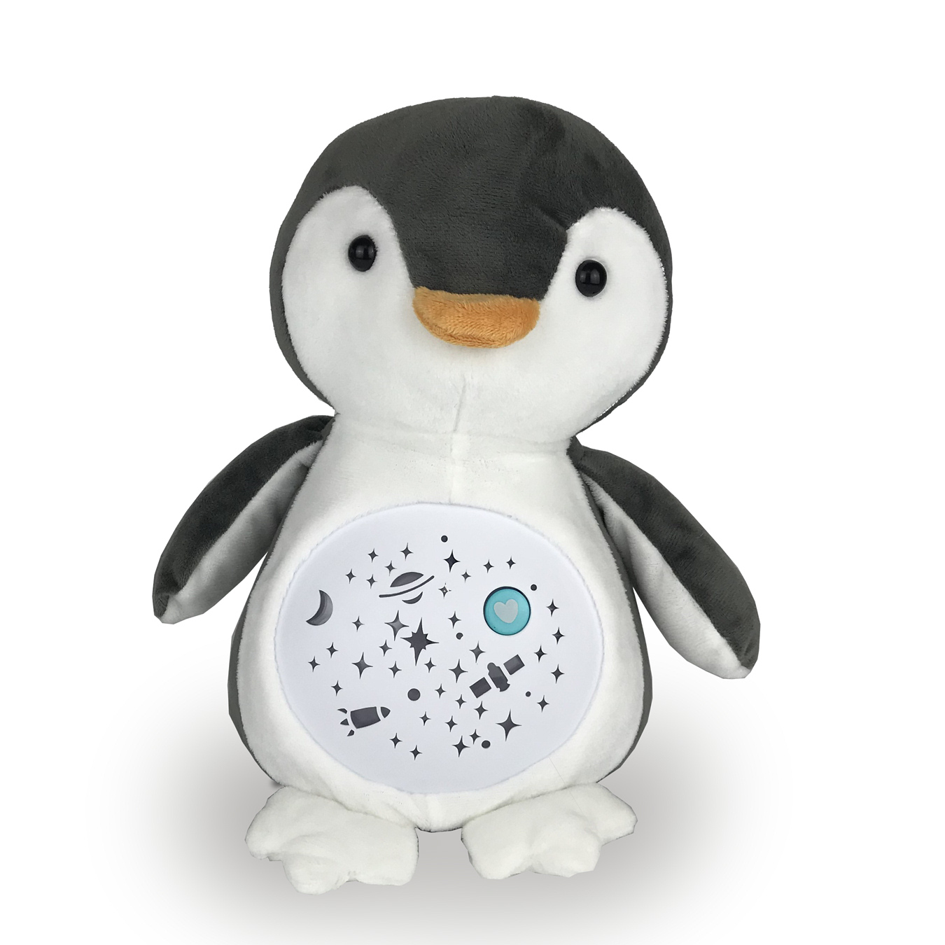 Мягкая игрушка-ночник «Пингвинчик» с проектором и звуком / 661-5A