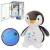 Мягкая игрушка-ночник «Пингвинчик» с проектором и звуком / 661-5A