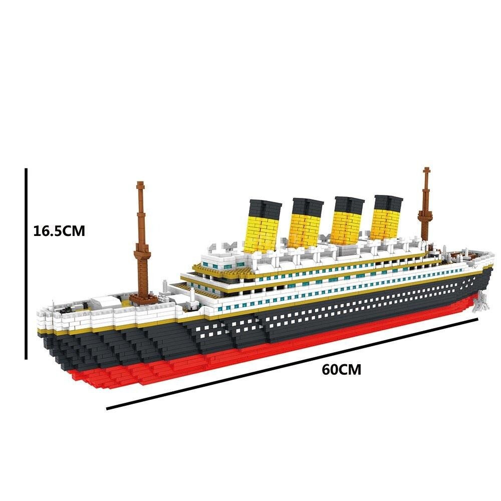Конструктор Blocks «Титаник 1912» 9913, 60 см. / 3800 деталей