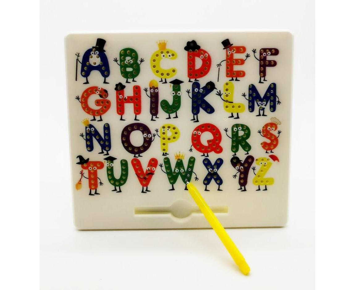 Планшет для рисования магнитами «Magnetic Writing Board» для изучения английского алфавита