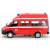 Инерционная машинка Play Smart 1:29 «ГАЗ-27057 Автобус Пожарной службы» 19 см. 9707-A, Микроавтобус