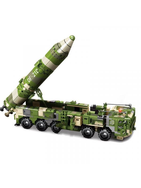 Конструктор Sembo Block «Противокорабельная баллистическая ракета DF21D» 105795 / 1230 деталей