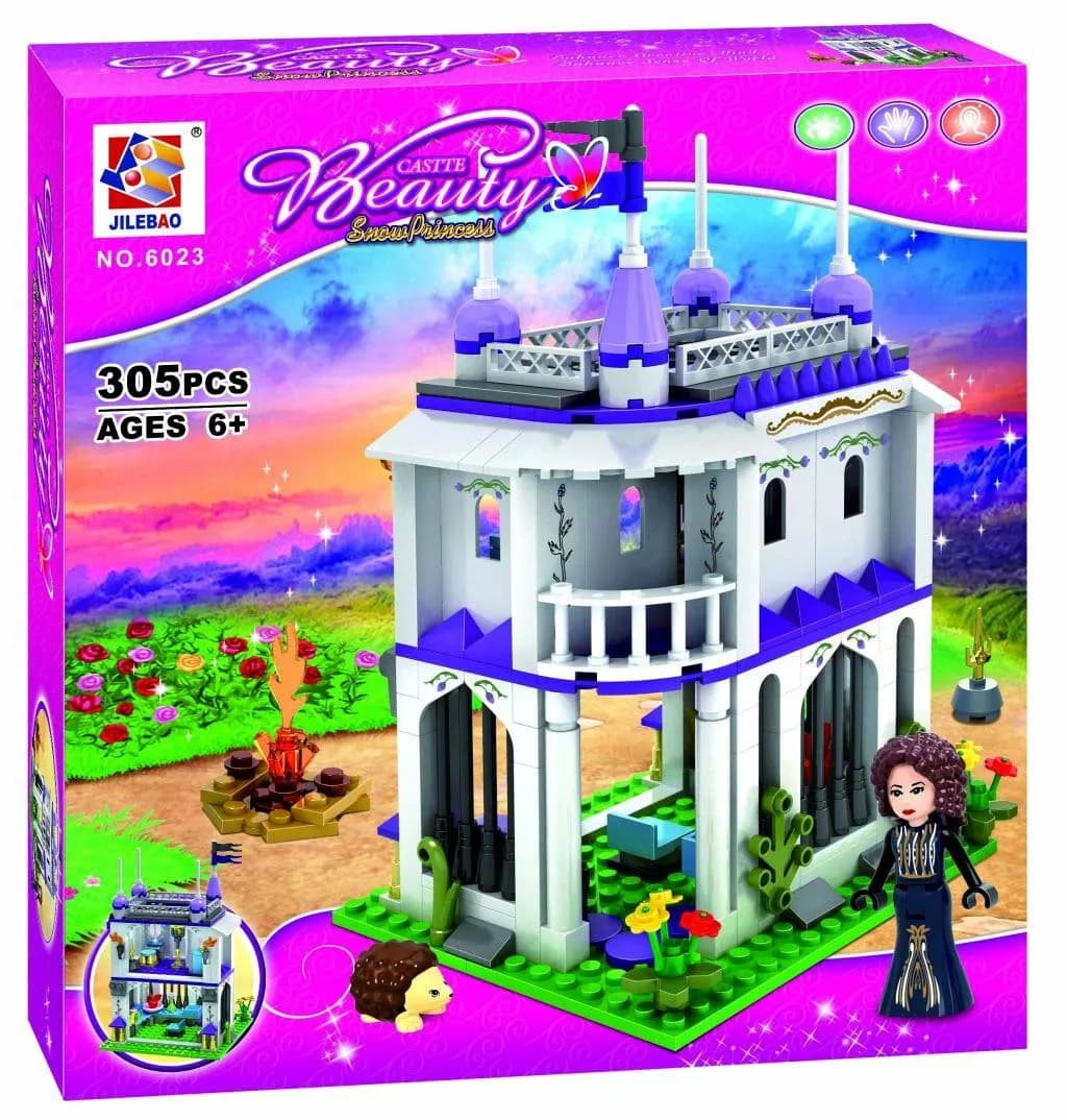 Конструктор Jilebao «Белоснежка. Замок ведьмы» 6023 (Disney Princess) 305 деталей