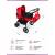 Игрушечная прогулочная коляска-трансформер Buggy Boom для кукол Amidea 9000-0321 3-в-1 с люлькой-переноской