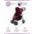 Детская игрушечная прогулочная коляска-трансформер Buggy Boom для кукол Amidea 9000-0971 3-в-1 с люлькой-переноской