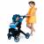 Детская игрушечная прогулочная коляска-трансформер Buggy Boom для кукол Aurora 9005-0621 12-в-1 с люлькой-переноской