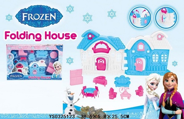 Домик складной Folding House «Холодное сердце» с мебелью / YS0325123
