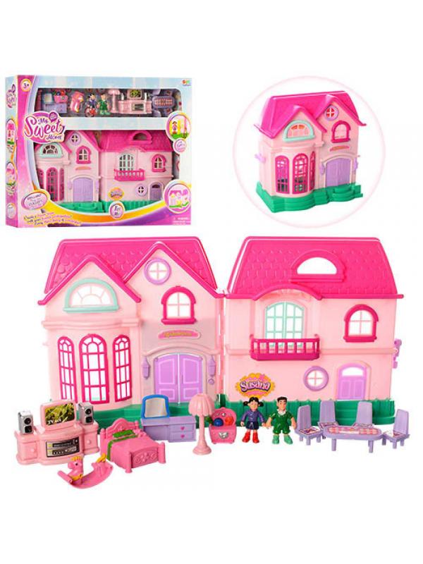 Домик для кукол «Мой прекрасный Дом» с мебелью / 16526D