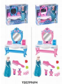Игровой набор Frozen «Трюмо с куклой и аксессуарами» 2 вида / YS0299694