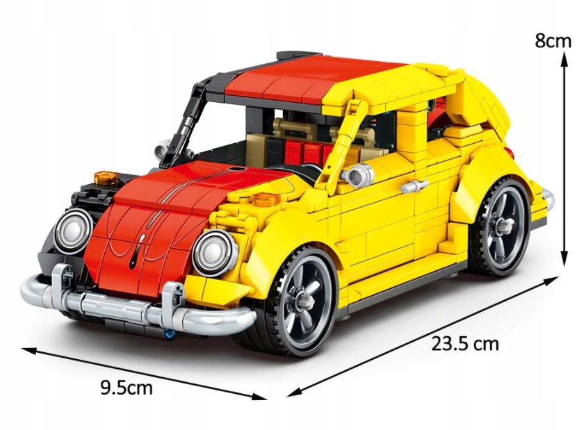 Конструктор Sembo Block «Фольксваген Beetle» 8302 / 675 деталей