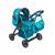 Детская игрушечная прогулочная коляска-трансформер Buggy Boom для кукол Infinia 8452-2114 2-в-1 с люлькой-переноской