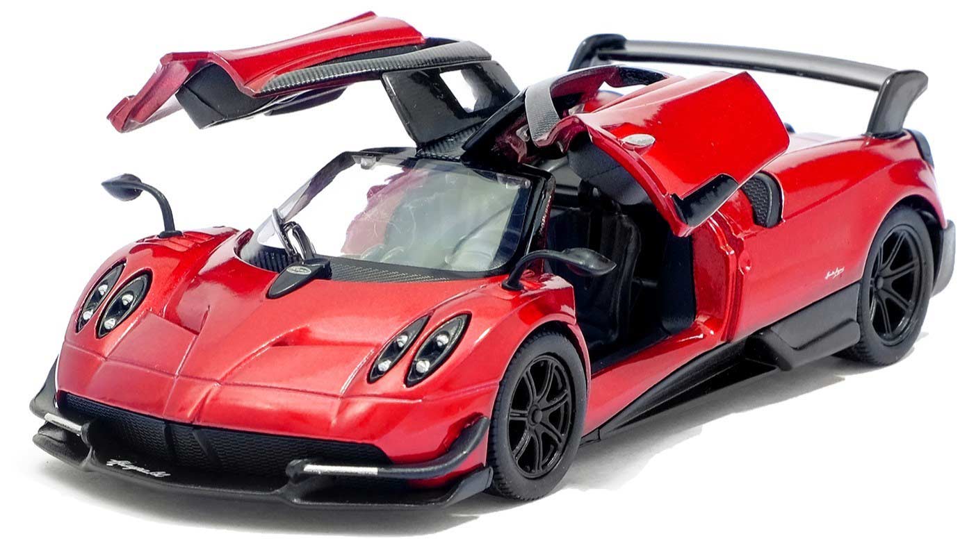 Металлическая машинка Kinsmart 1:38 «2016 Pagani Huayra BC» KT5400D, инерционная / Микс