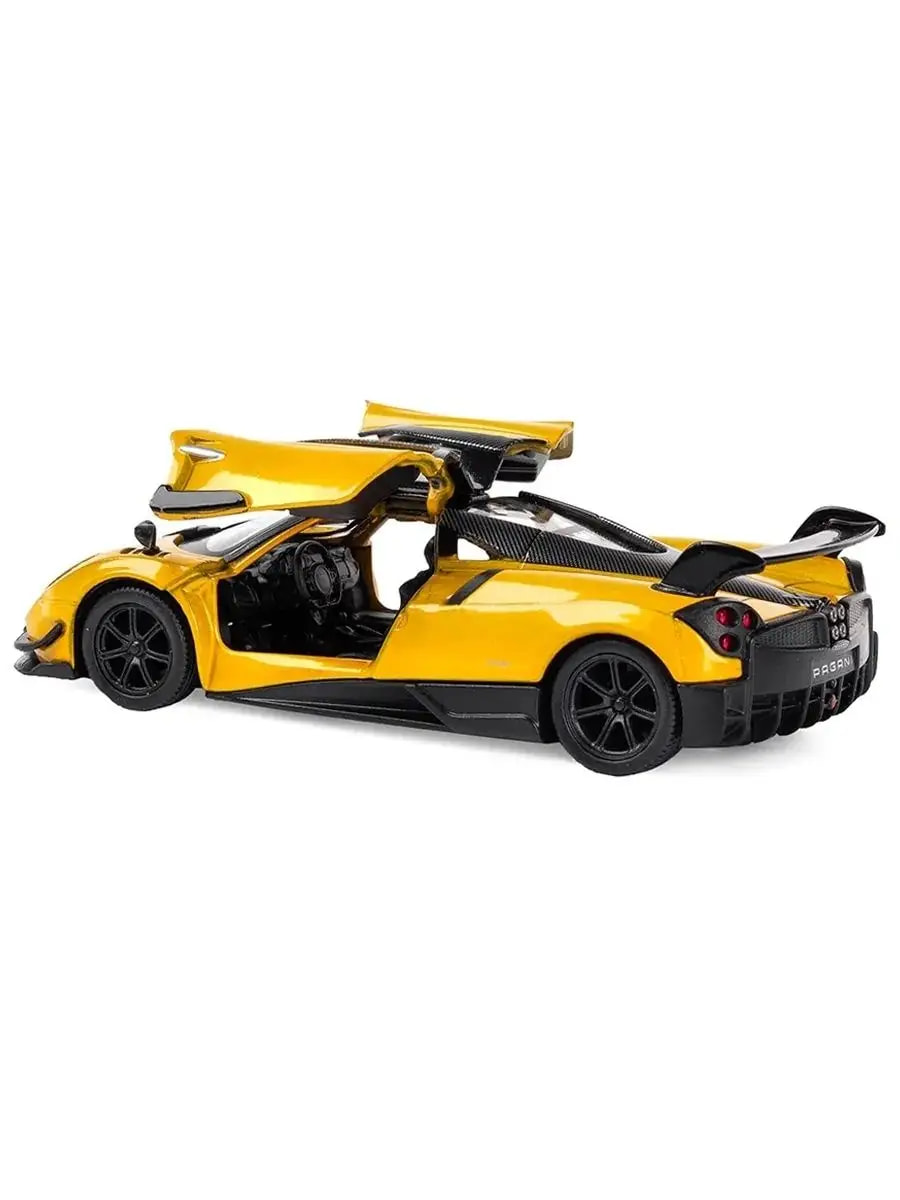 Металлическая машинка Kinsmart 1:38 «2016 Pagani Huayra BC» KT5400D, инерционная / Микс