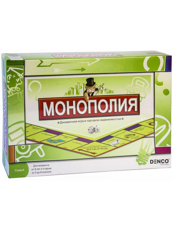 Настольная игра Монополия (Monopoly). Классическая. Полностью на русском языке 0112Р
