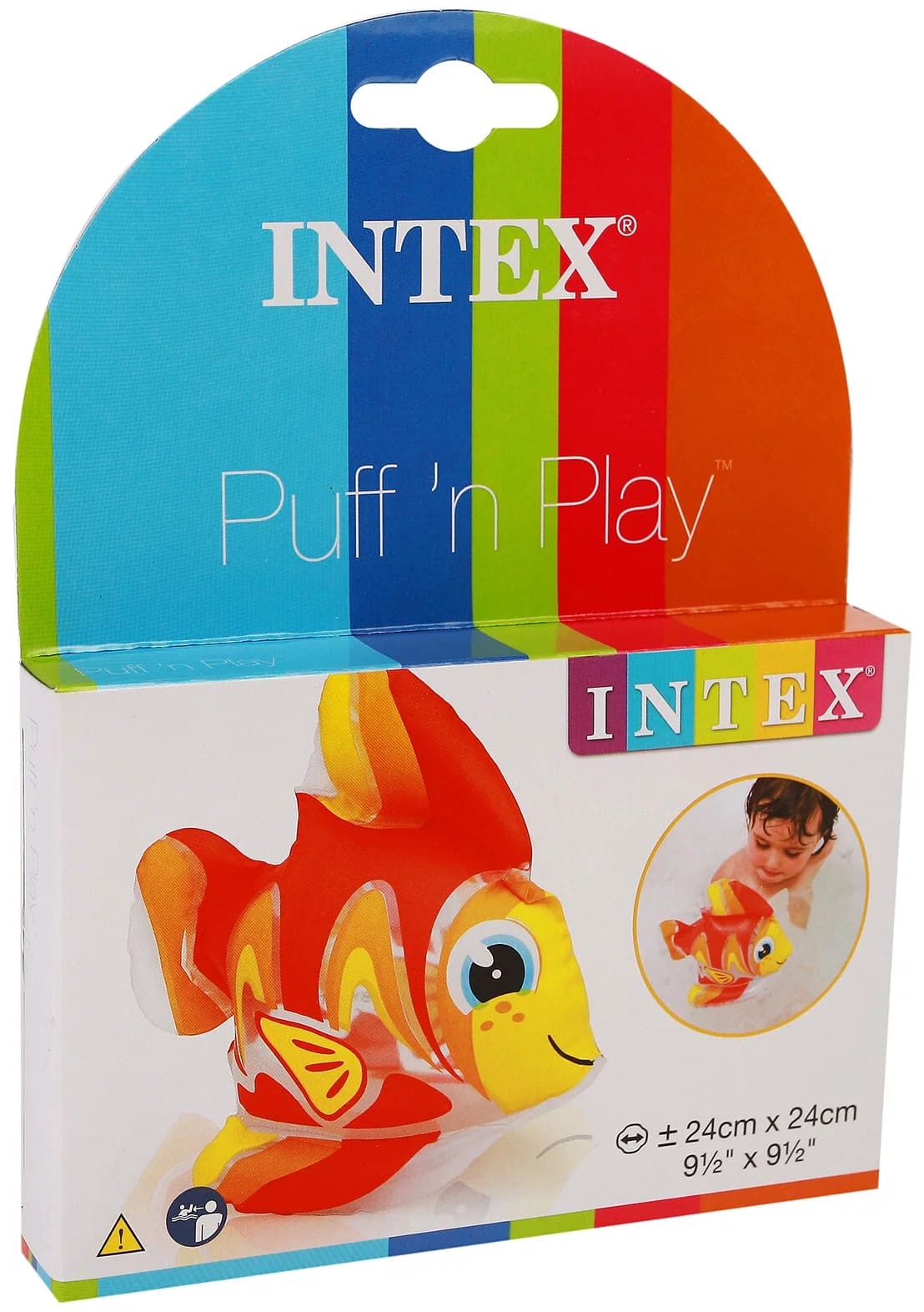 Надувная игрушка для плавания Intex «Зверюшки» 58590, от 2 лет / Микс 1 шт