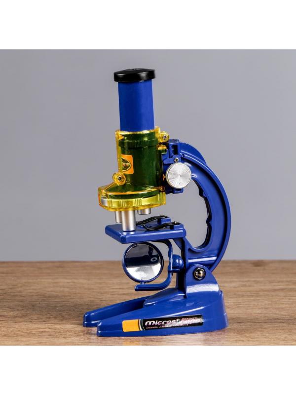Обучающая игрушка Play Smart «Микроскоп» 9865 кратность увеличения 100х, 200х, 450х