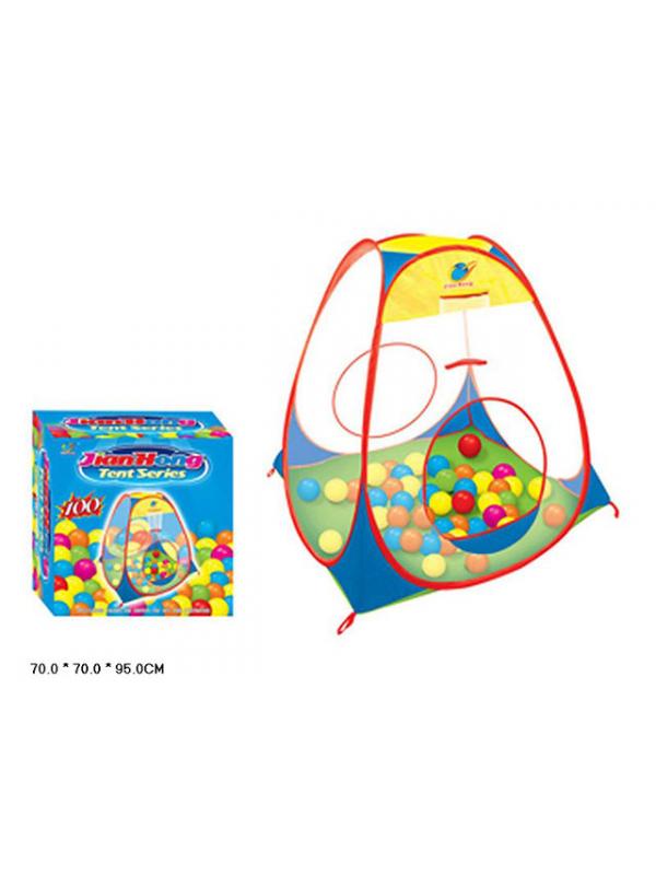 Игровая палатка детская с мячиками Jian Hong 999-55