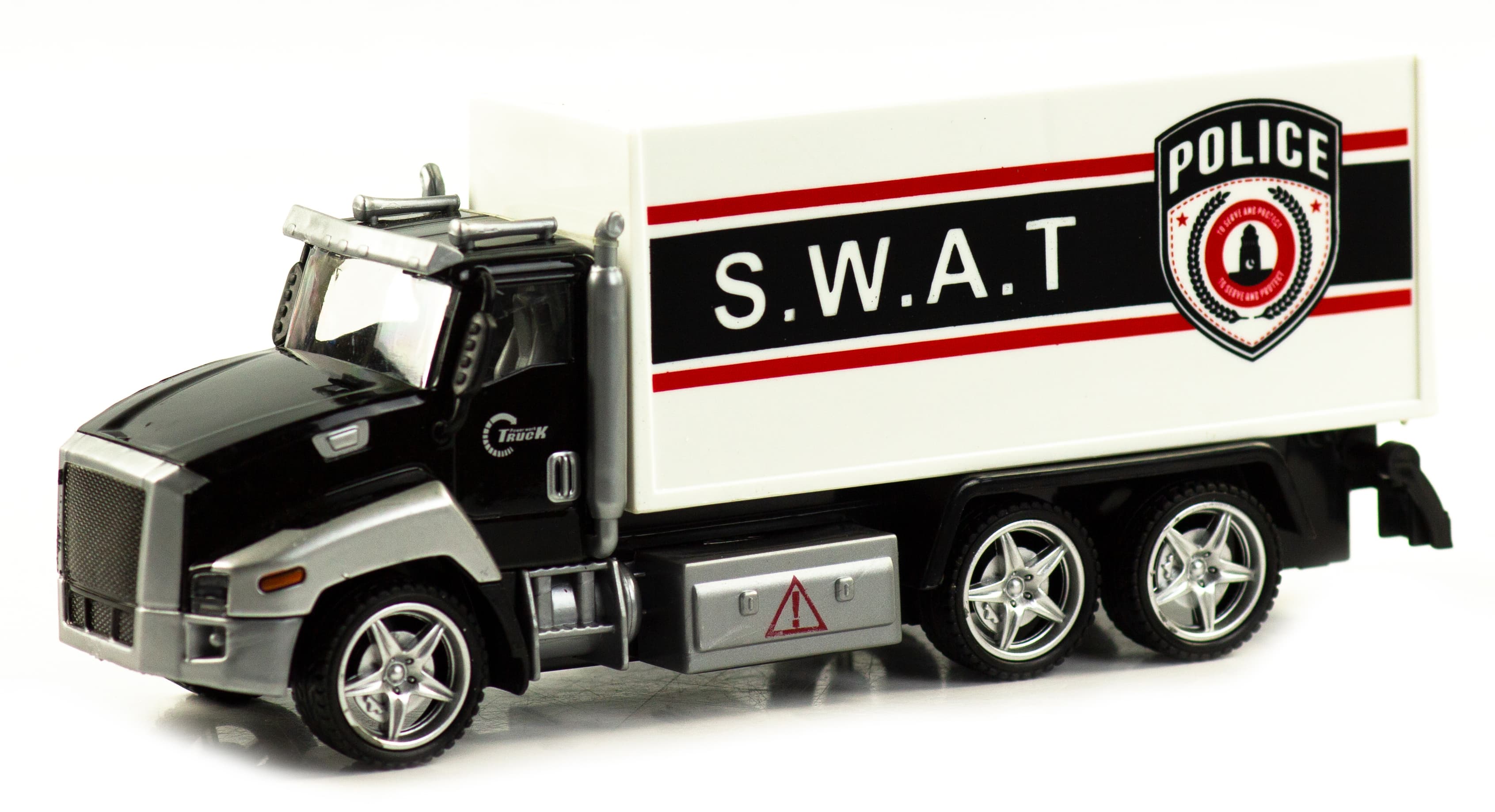 Металлическая машинка WGT Car 1:48 «Полиция S.W.A.T.» 2213-10, 21 см, инерционная / Микс