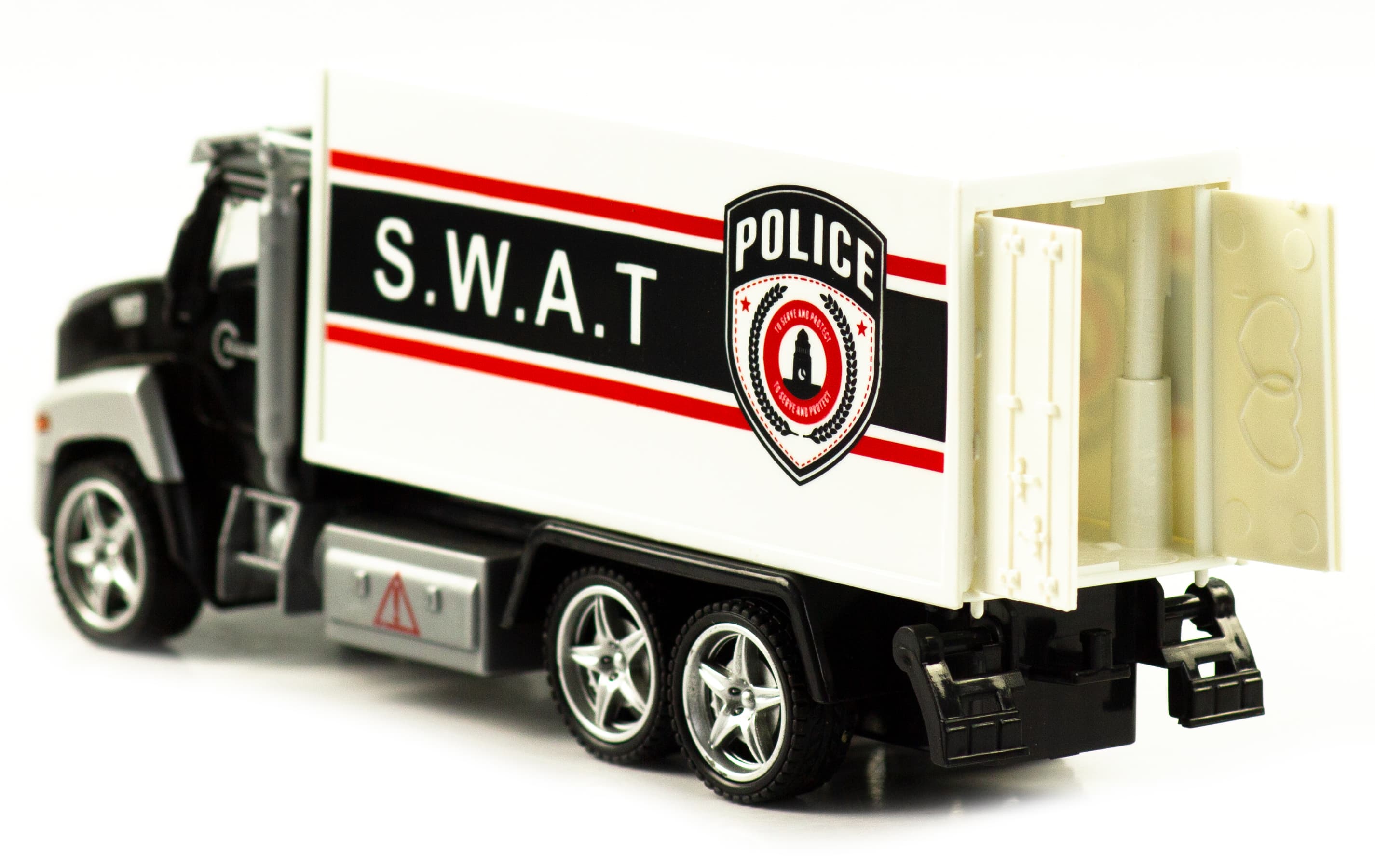 Металлическая машинка WGT Car 1:48 «Полиция S.W.A.T.» 2213-10, 21 см, инерционная / Микс