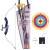 Набор Лук со стрелами на присосках с колчаном и мишенью Т9922-19 / KingArcher