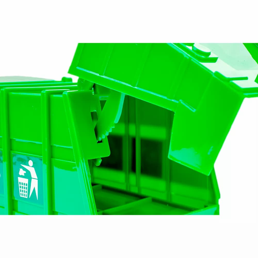 Машинка пластиковая 1:20 «Мусоровоз» 661-03А / Инерционная, свет и звук