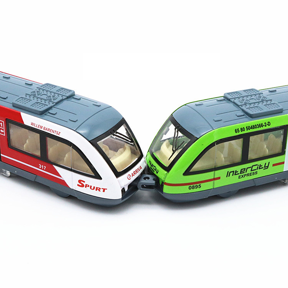 Металлический трамвай 1:64 А1805B свет и звук, инерционный / Микс