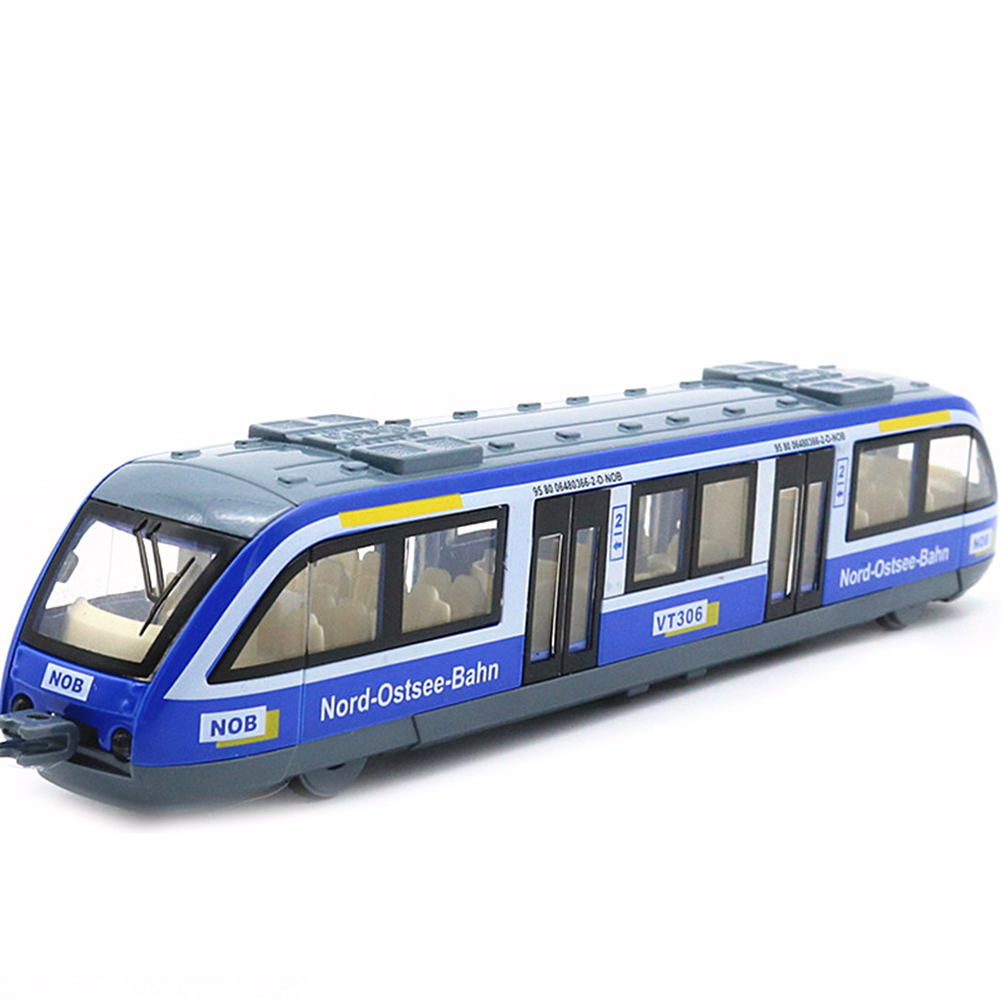 Металлический трамвай 1:64 А1805B свет и звук, инерционный / Микс