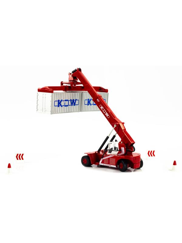 Металлическая машинка KDW 1:50 «Погрузчик контейнеров» А620036