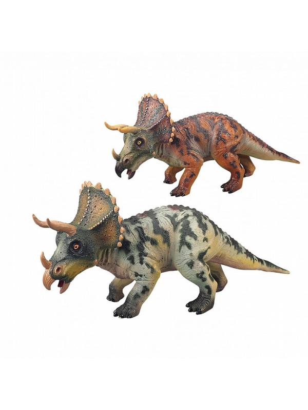 Фигурка динозавра «Трицератопс» 55 см., со звуковыми эффектами, Q9899-512A / Микс