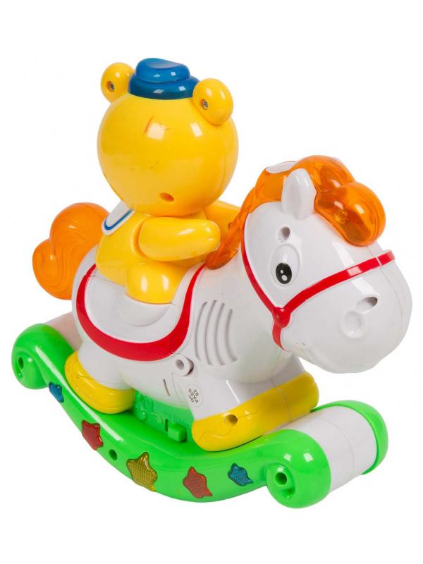 Музыкальная игрушка-проектор Play Smart «Медвежонок и лошадка» 7481 со сказками