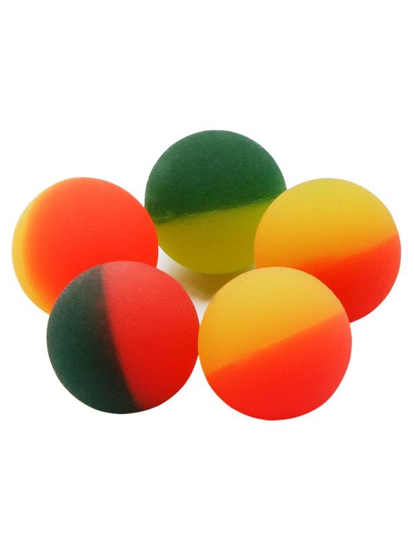Мячи попрыгунчики «Цветной лёд», набор 5 шт., 11444