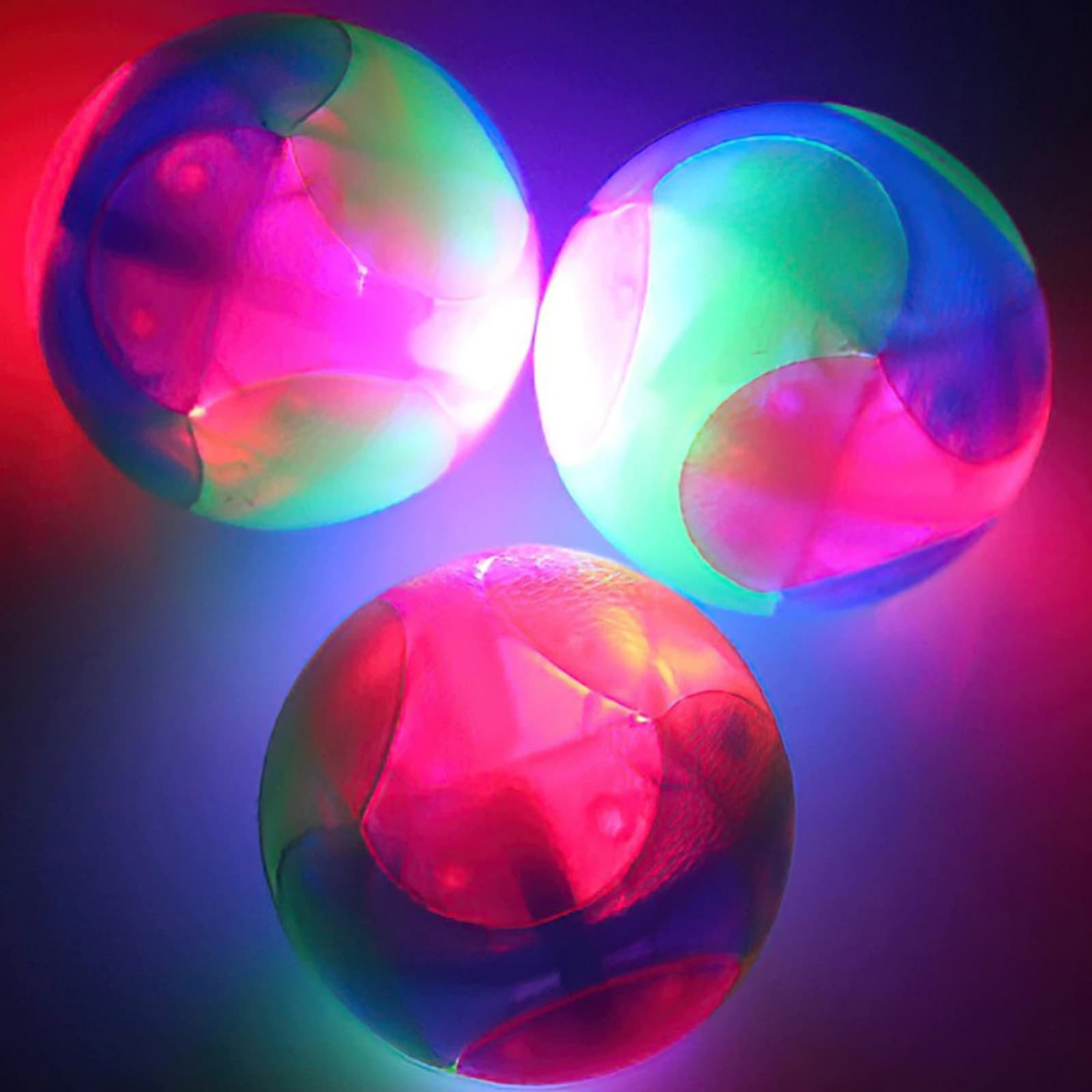 Мяч светящийся «Flaching Bouncing Ball» 5 см. 00090