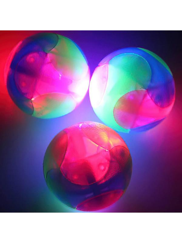 Мяч светящийся «Flaching Bouncing Ball» 5 см. 00090