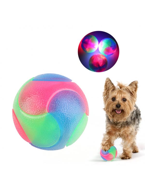 Мяч светящийся «Flaching Bouncing Ball» 5 см. 00090