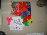 Набор воздушных шаров в форме сердечка «I love you» 05577 / 100 штук